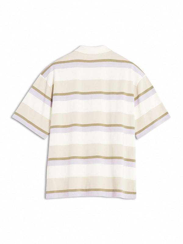Striped Ss Oversize Polo-2