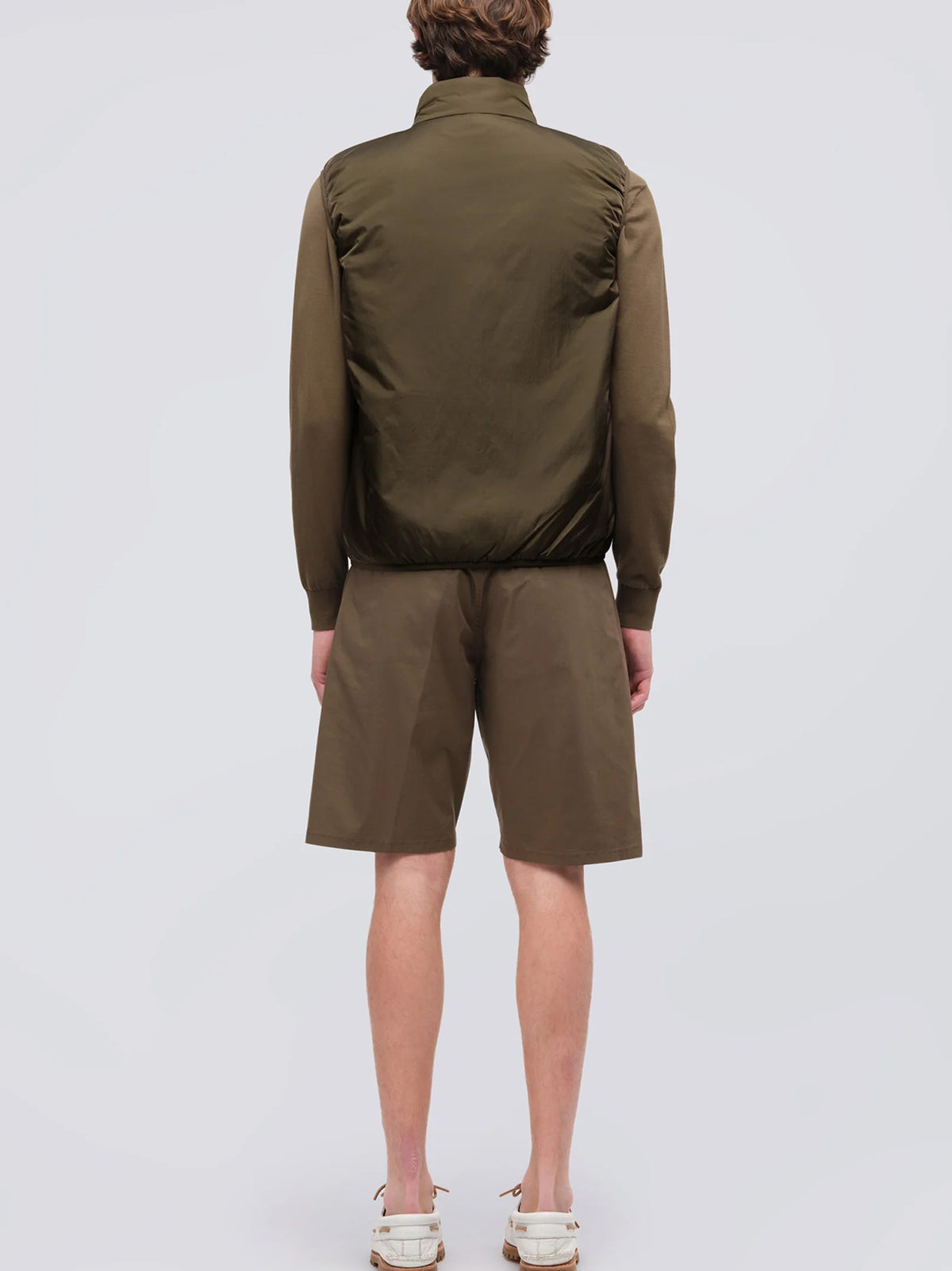 Aspesi Gilet Jil In Nylon Militare-3