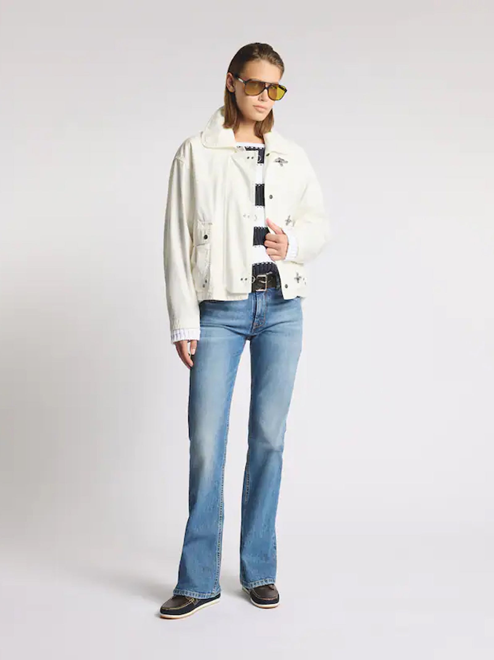 Fay 3 Ganci In Tela Di Cotone E Nylon-2