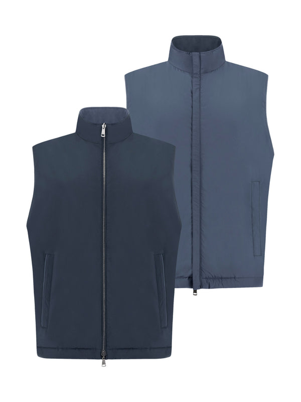 Paul&Shark Gilet Reversibile Blu Dama/Avio