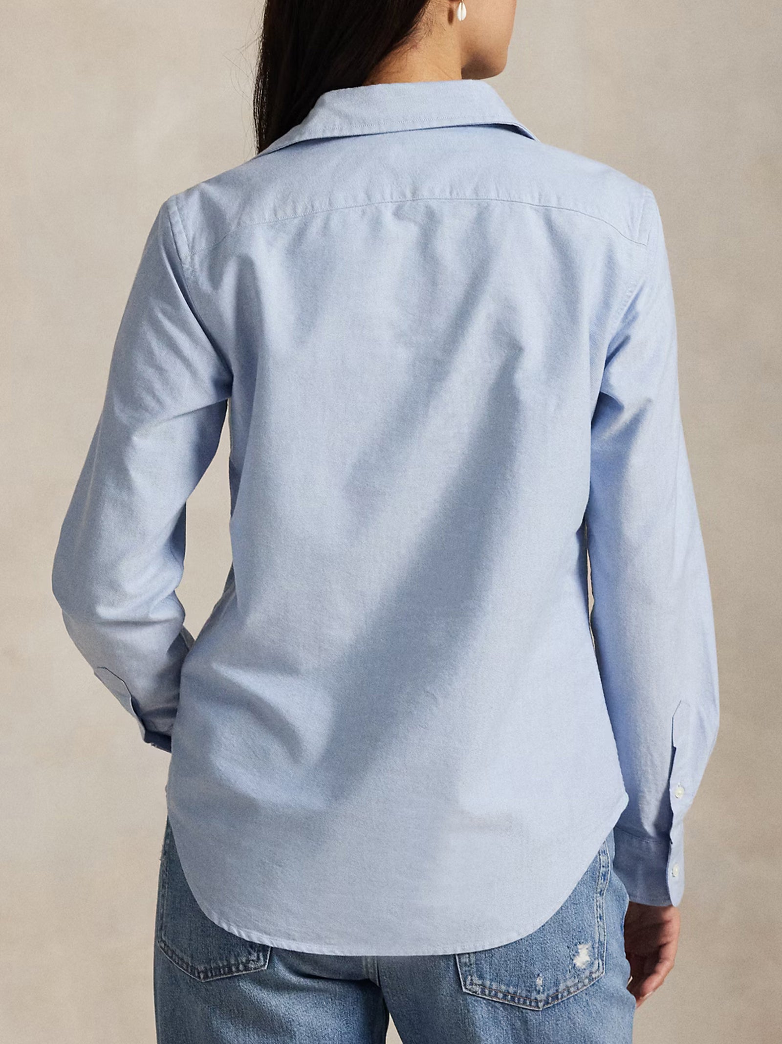 Polo Ralph Lauren Camicia Slim Celeste-3