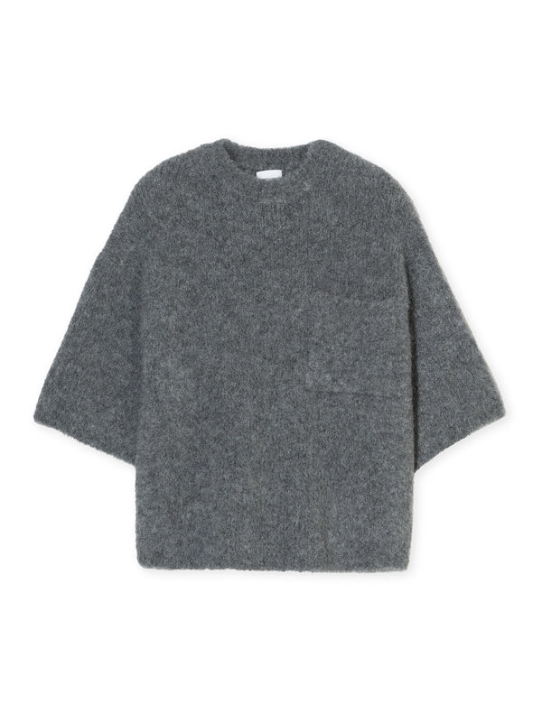 Closed Maglione A Maniche Corte Realizzato In Misto Lana Di Alpaca