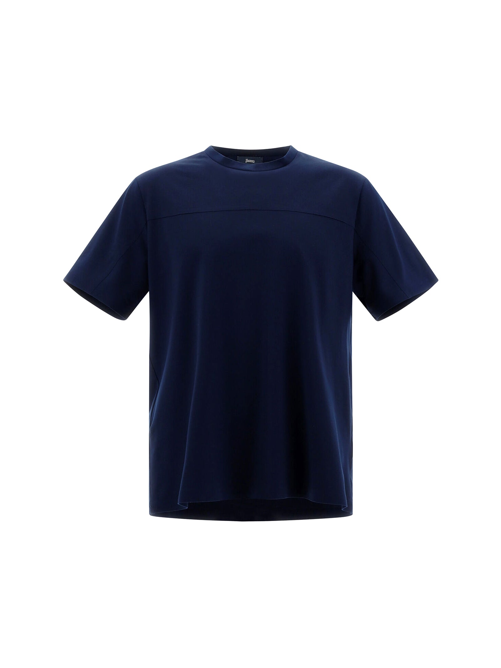 T-Shirt In Superfine Cotton Stretch-1
