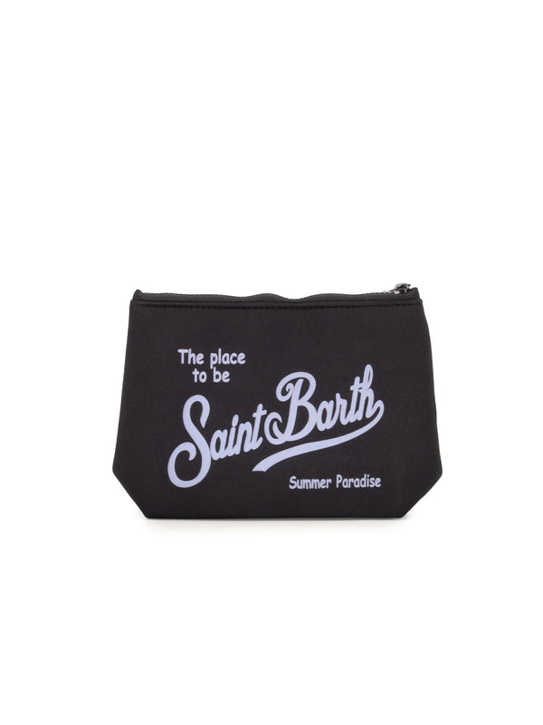 Saint Barth Pochette Aline Nera-2