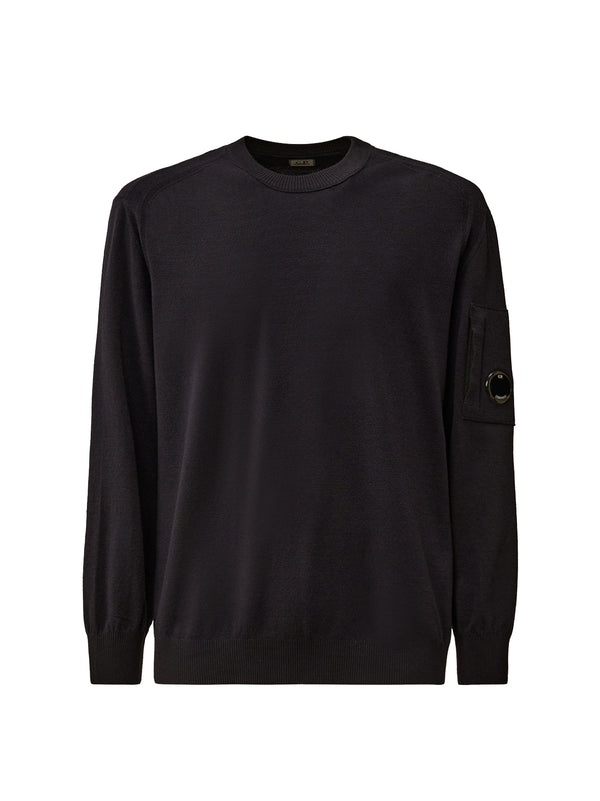 Cp Company Maglia Girocollo Extrafine Merino Wool