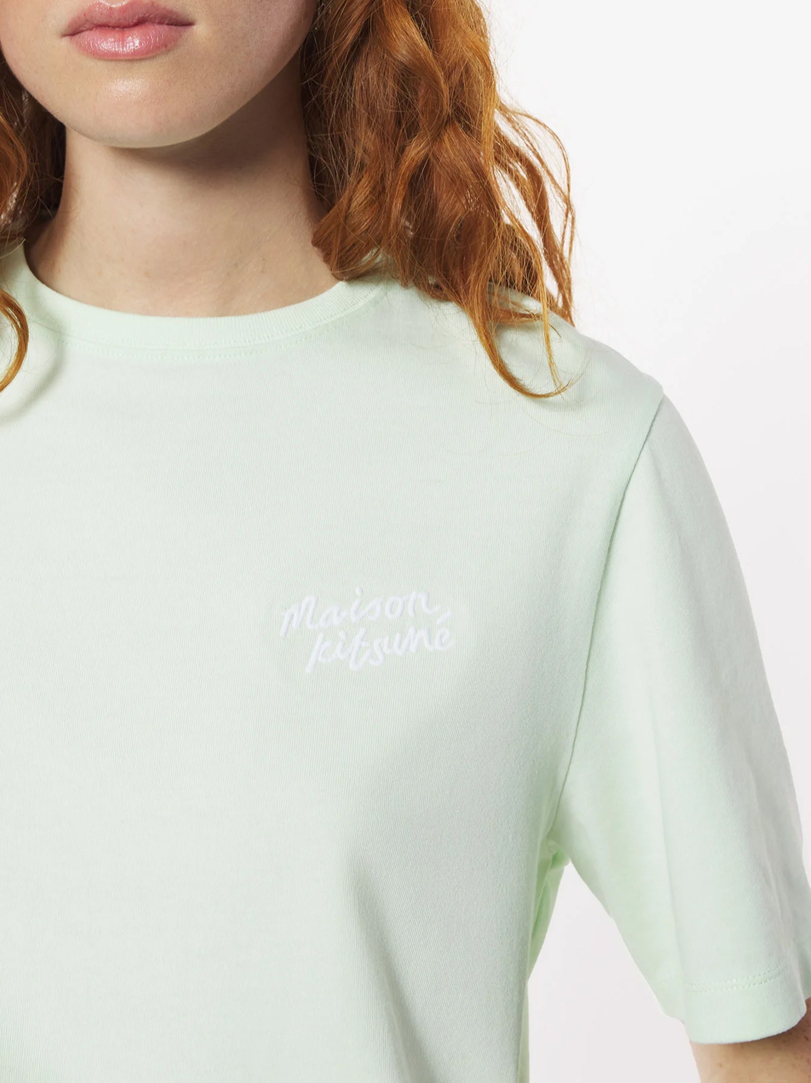 Maison Kitsune Handwriting Comfort Tee-Shirt-2