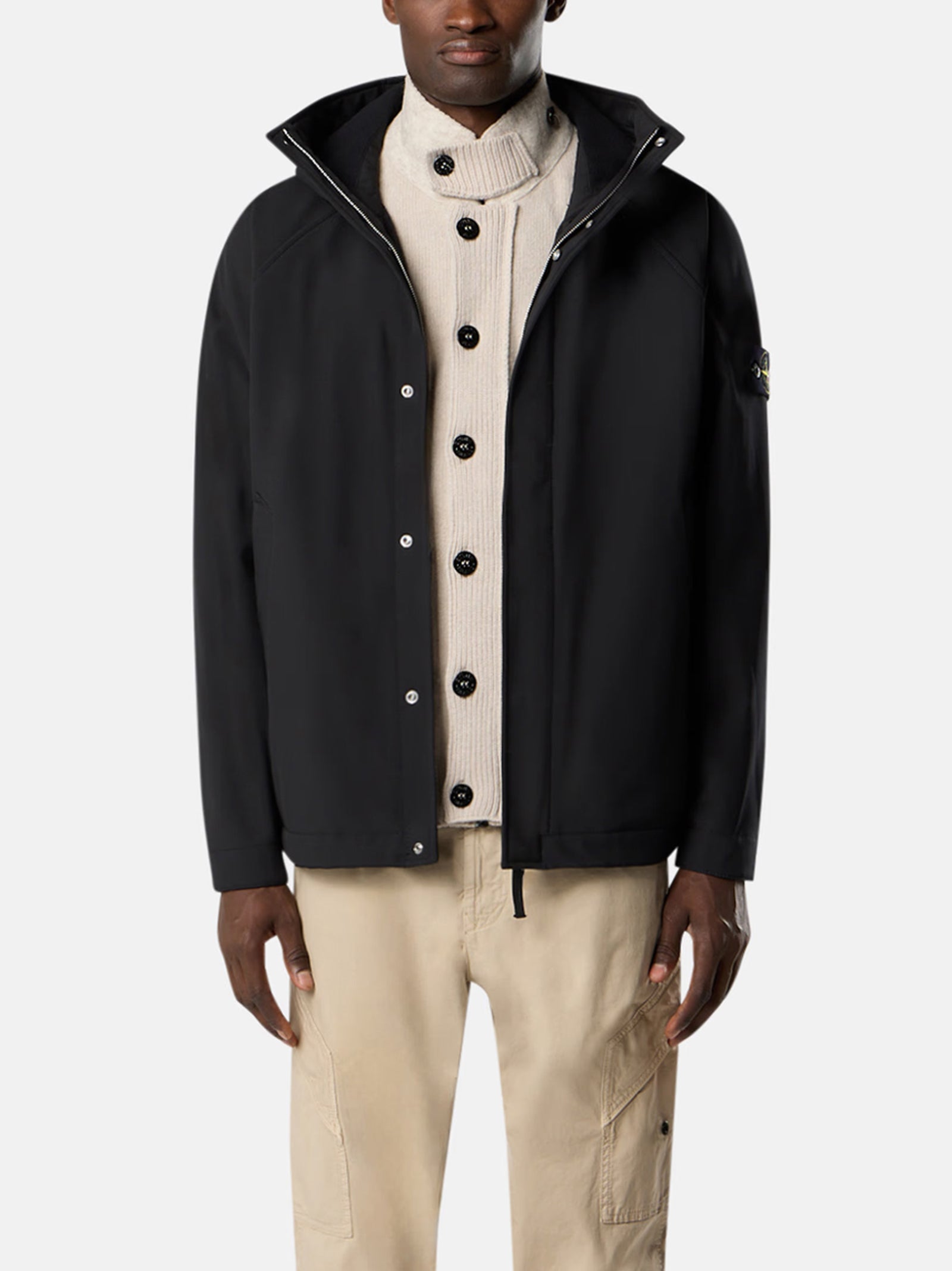 Stone Island Short Parka Soft Shell-3
