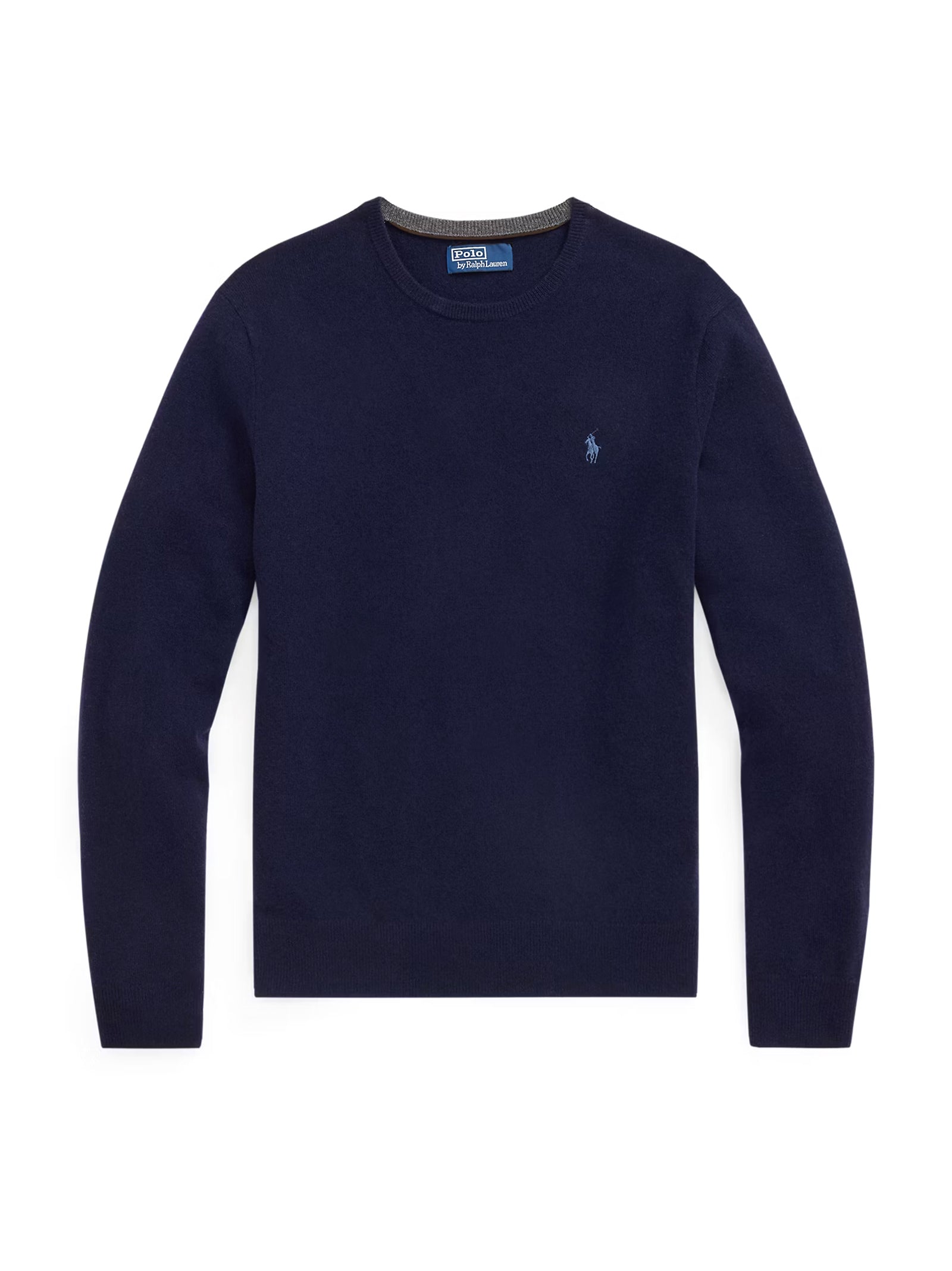 Polo Ralph Lauren Maglia In Lana A Girocollo Nero-1