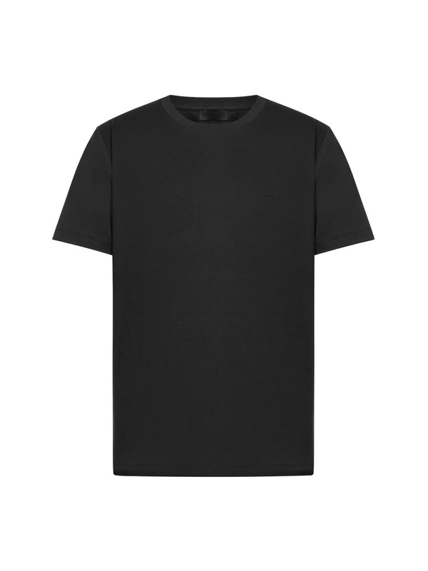Dondup T-Shirt Girocollo Regular In Jersey Nero