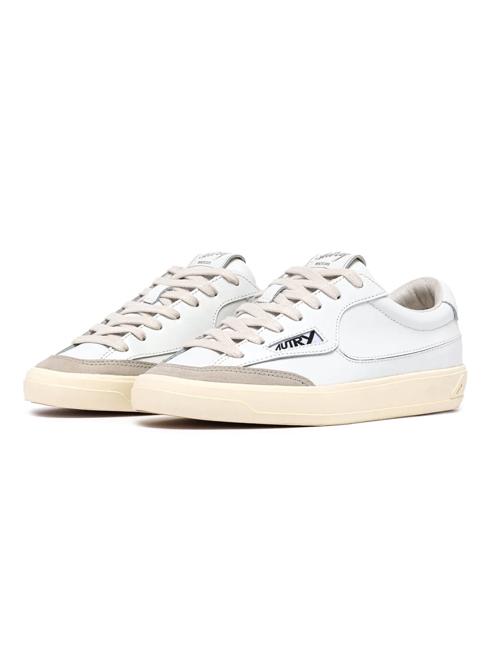 Autry Sneakers Windscape Low In Pelle Bianca-2