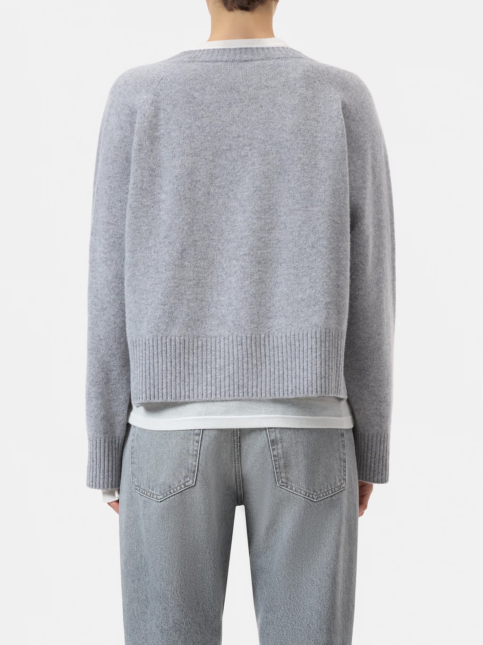 Closed Maglione Di Lana Grigio-3