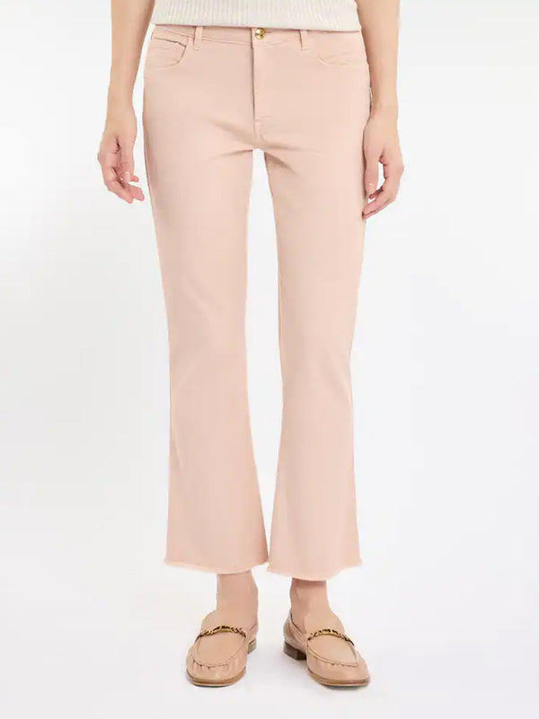 Pantaloni 5 Tasche In Cotone Stretch-2