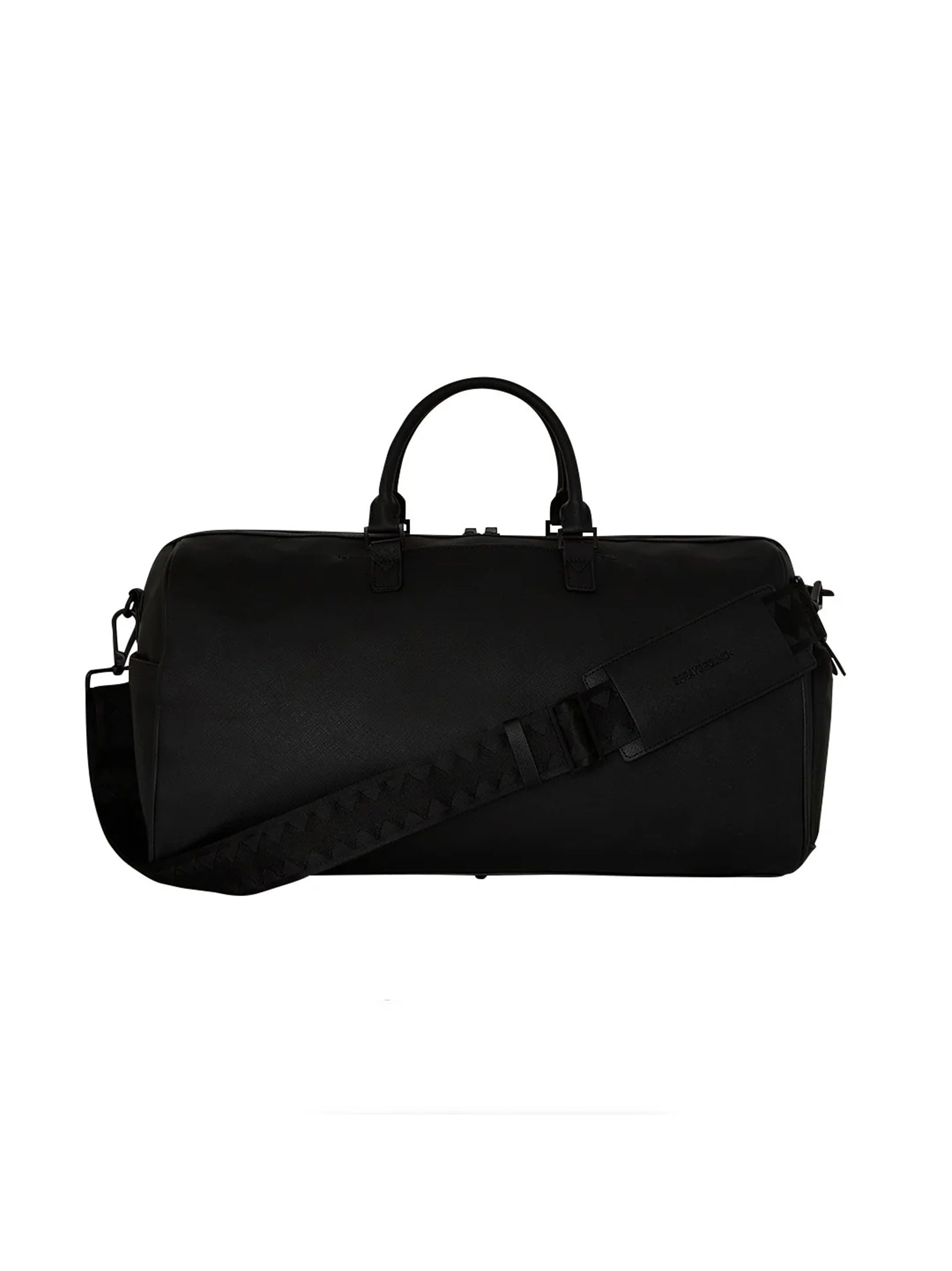 Borsone Sprayground Fly Knit Mouth Duffle Nero-3