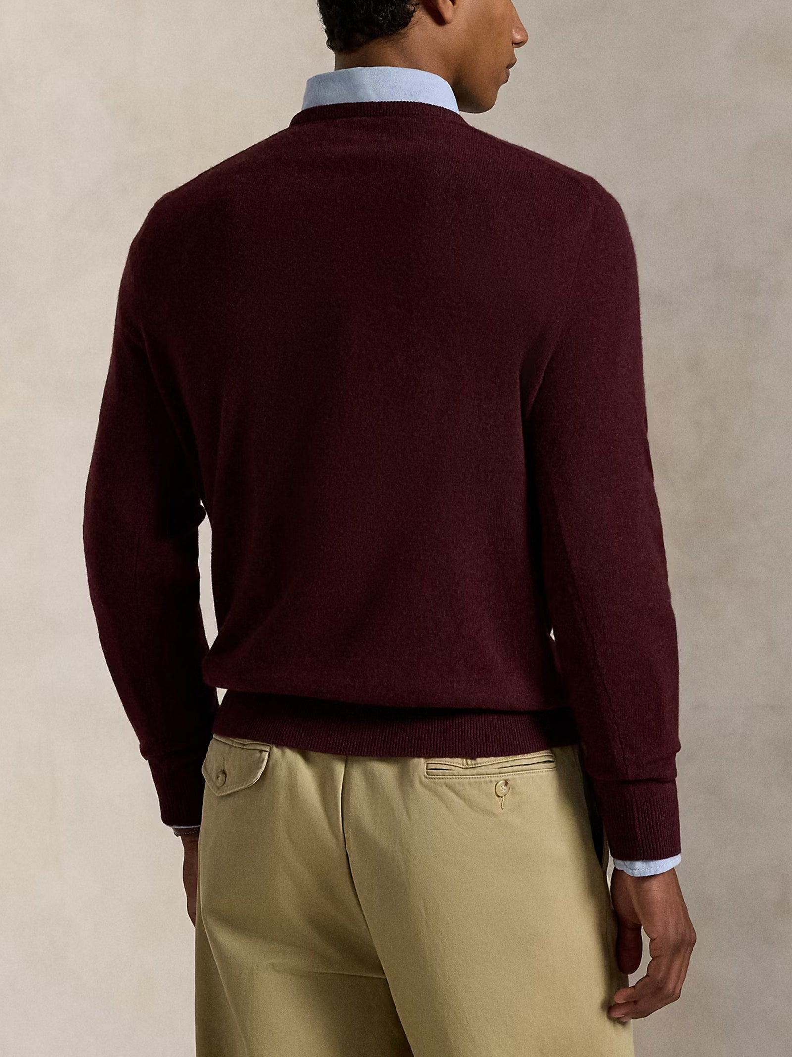 Polo Ralph Lauren Maglia In Lana A Girocollo Bordeaux-3