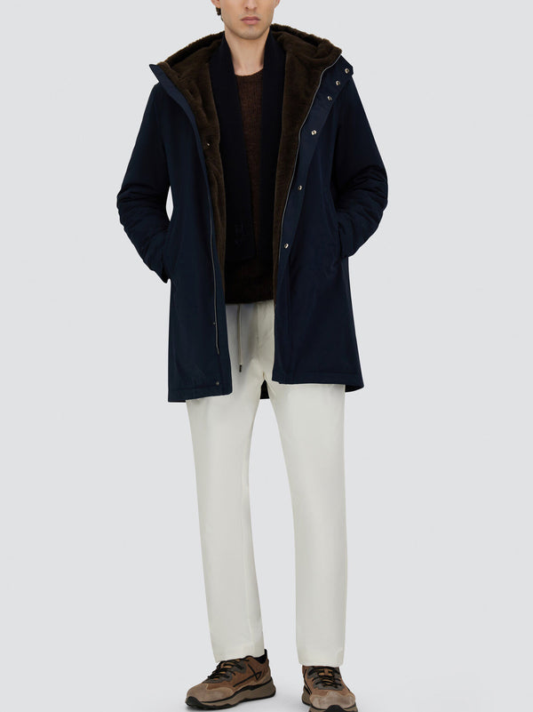 Parka Herno Lungo In Keystone E Light Faux Fur-2