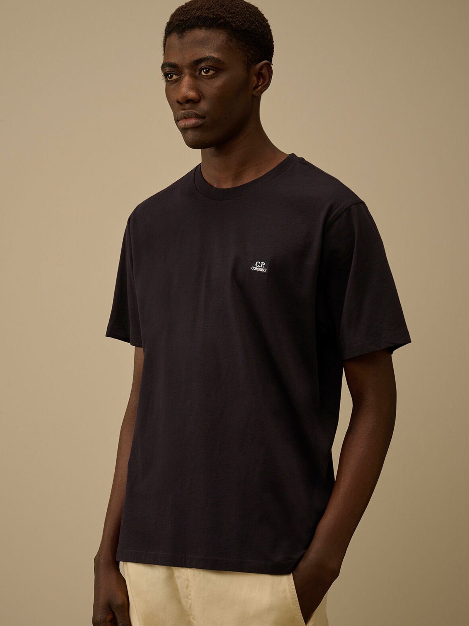 Jersey Short Sleeve Logo Patch T-Shirt-2