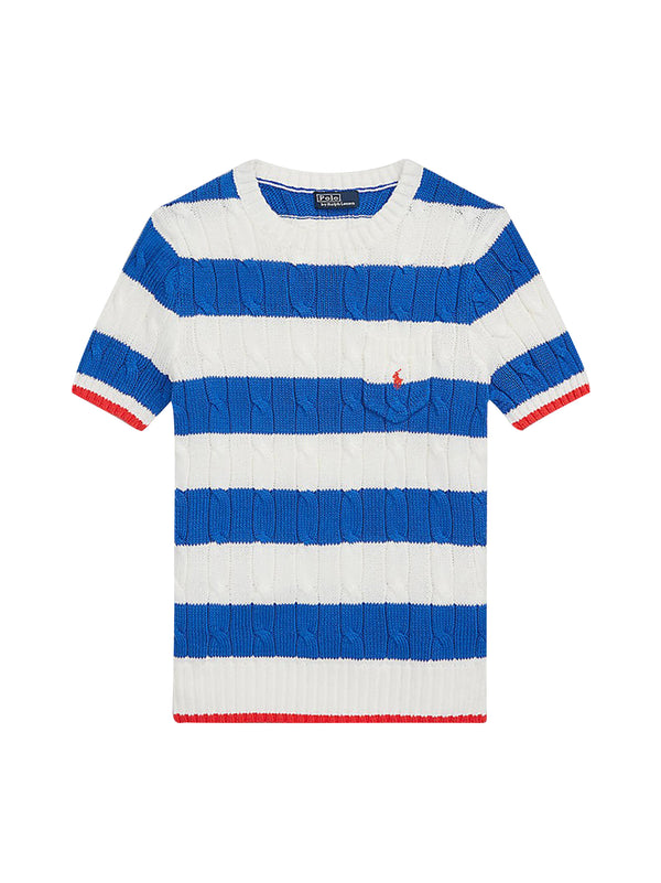 Maglia Maniche Corte Righe