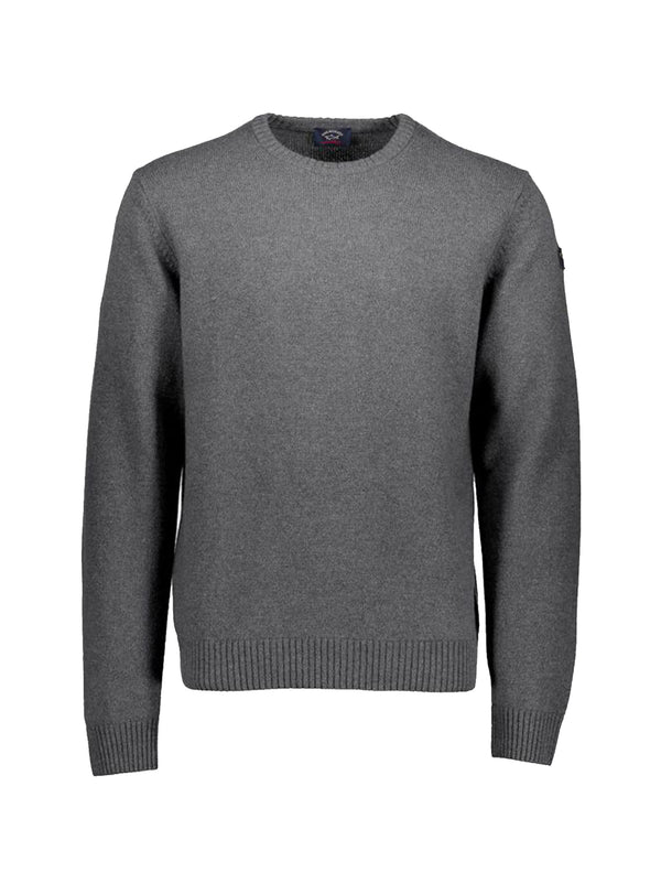 Maglia Girocollo In Eco-Wool