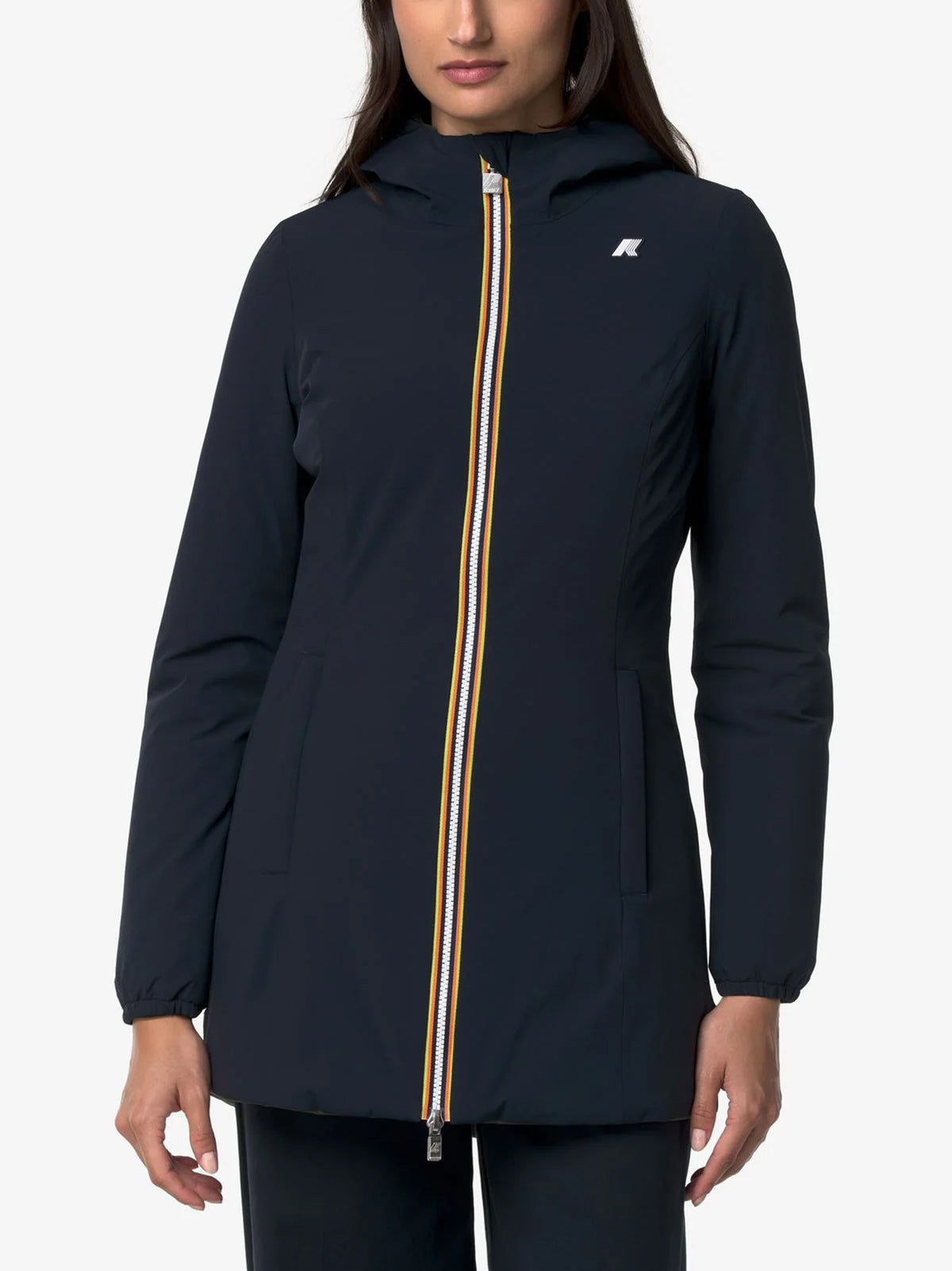Giacca Denise Warm Double Blue Verde-3