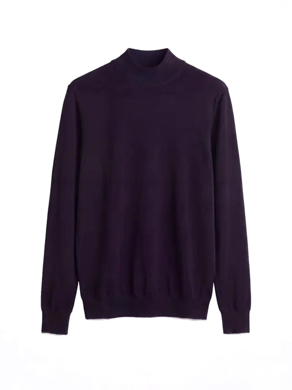 Drumohr Maglione Lupetto In Lana Merino Blue
