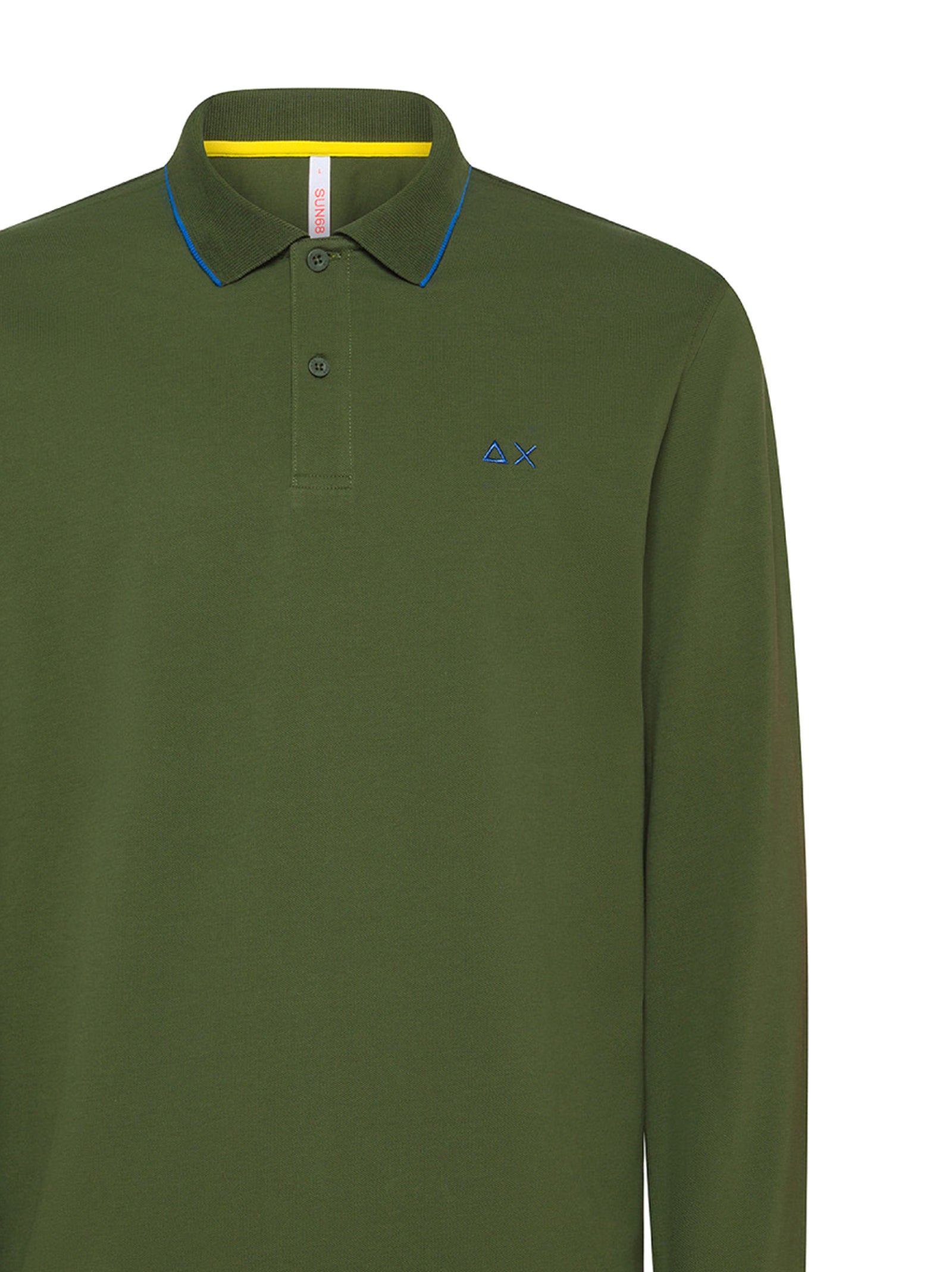 Polo Maniche Lunghe Small Stripes-2