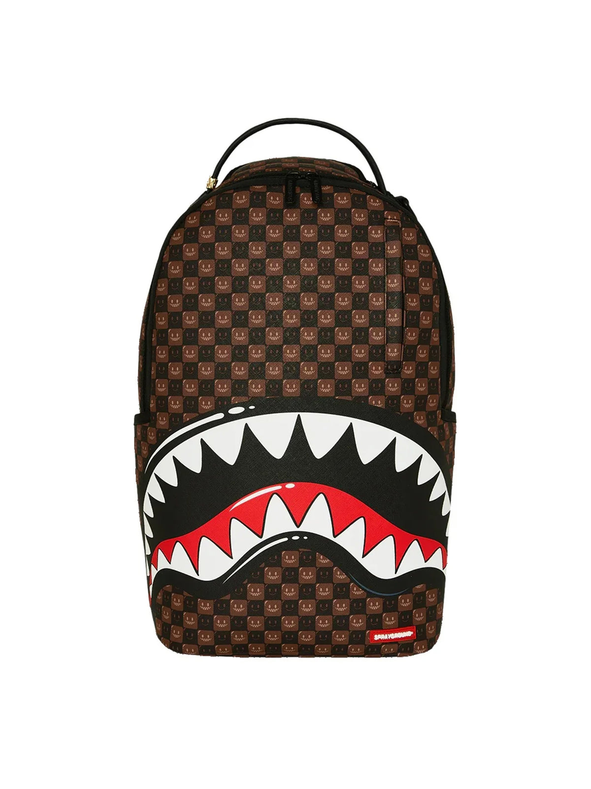 Sprayground Zaino Sharks In Paris Wtf Bubble Brown Check-1
