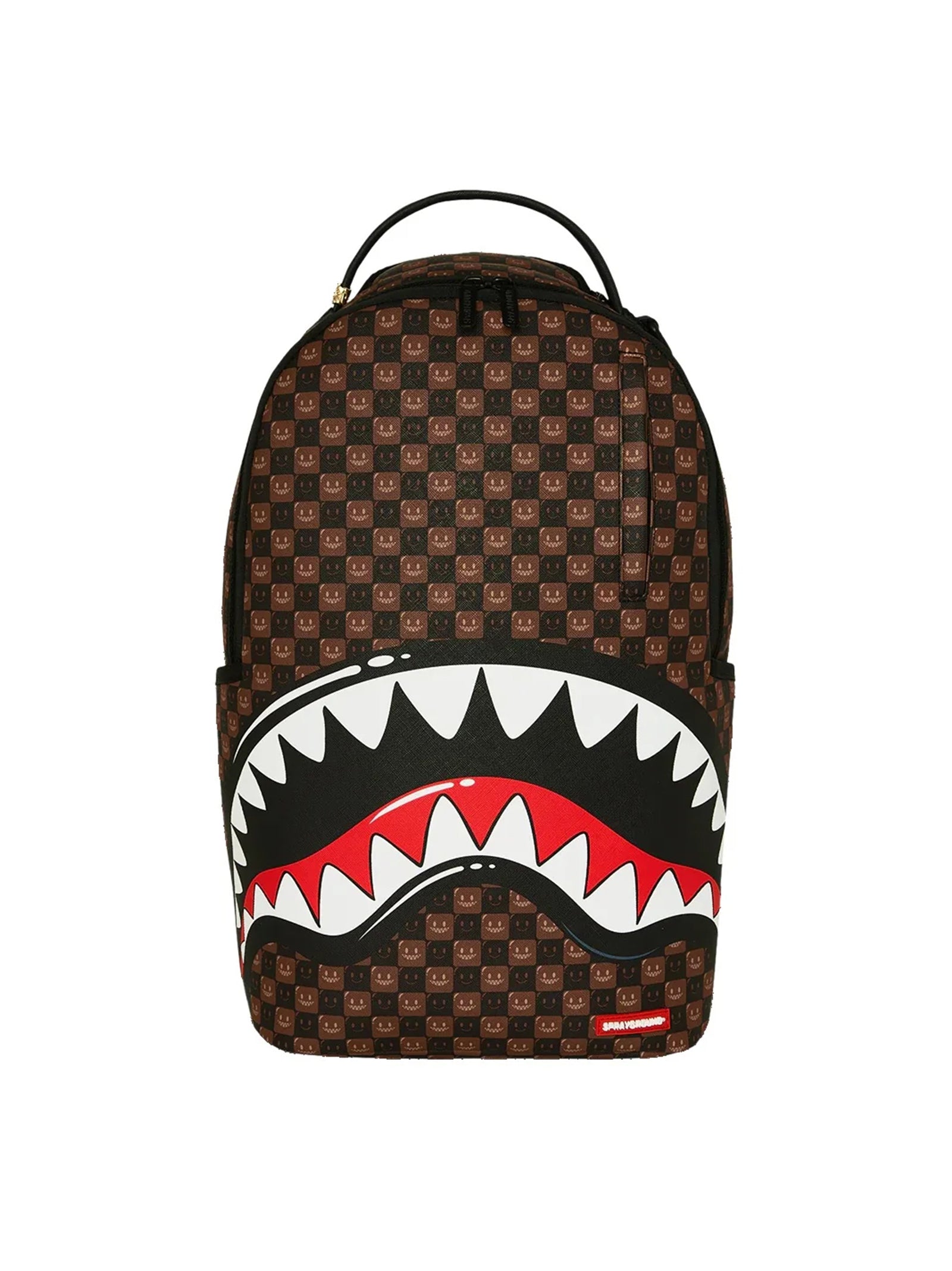 Sprayground Zaino Sharks In Paris Wtf Bubble Brown Check-1