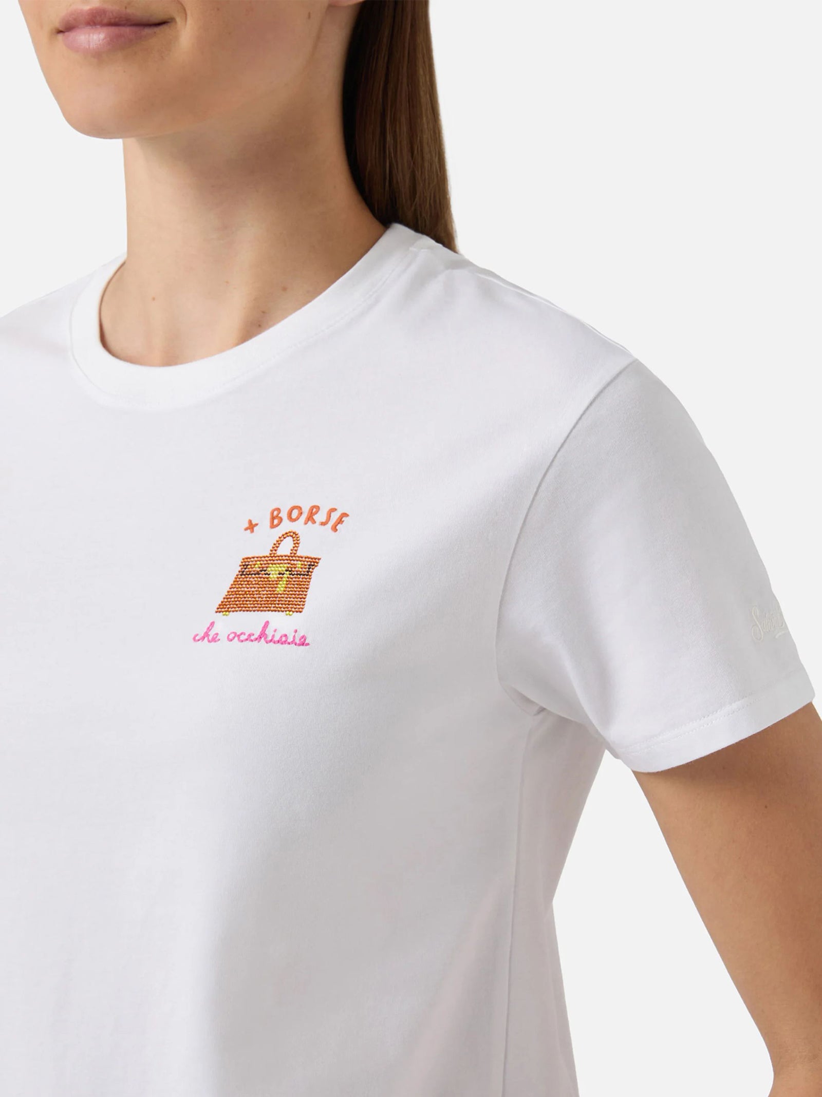 Saint Barth T-Shirt Emilie + Borse Che Occhiaie-4