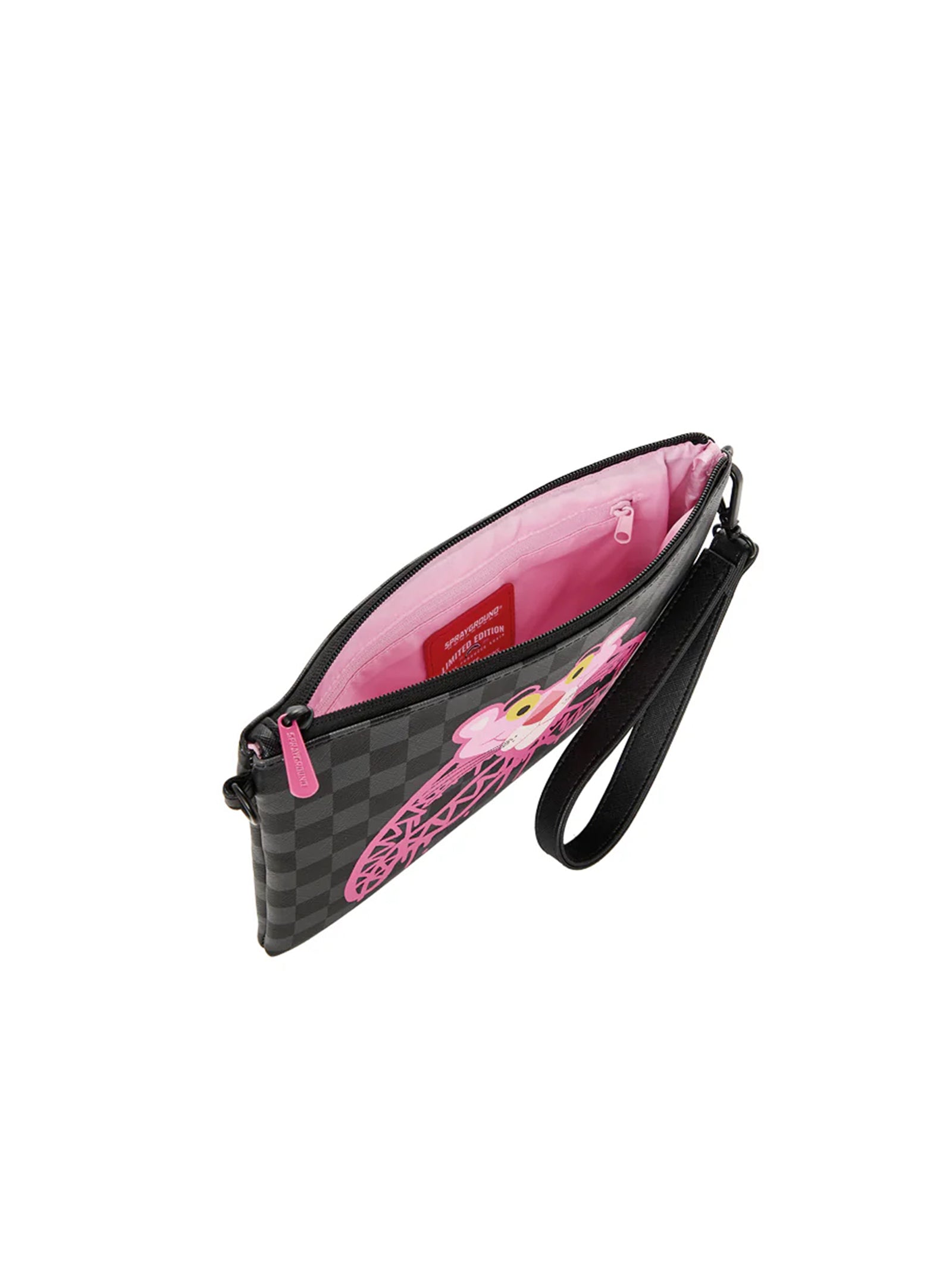 Pink Panther  Drippy Diamonds Crossbody Pouchette-4