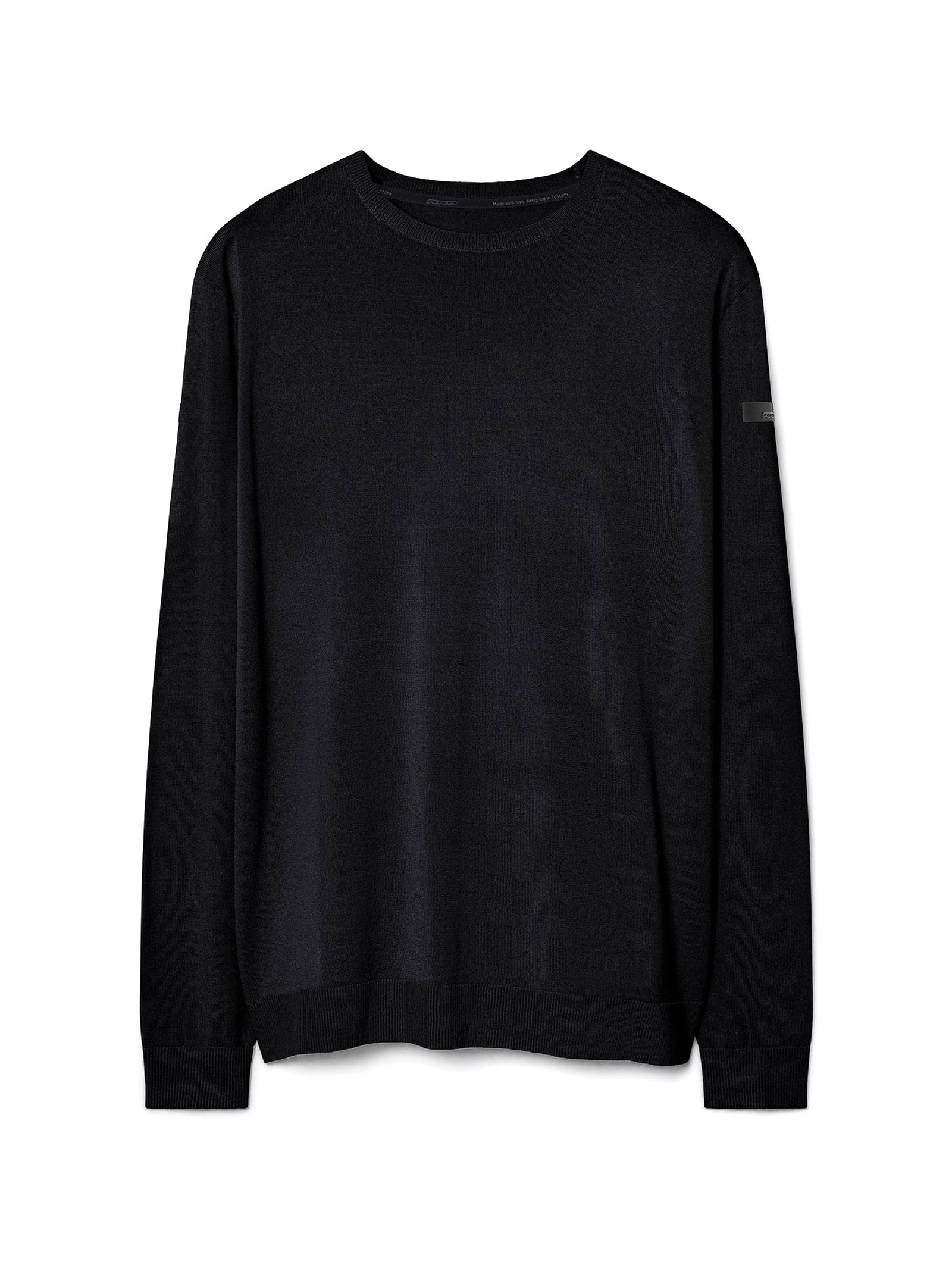 Rrd Maglia Maxell Round Knit Nero-1