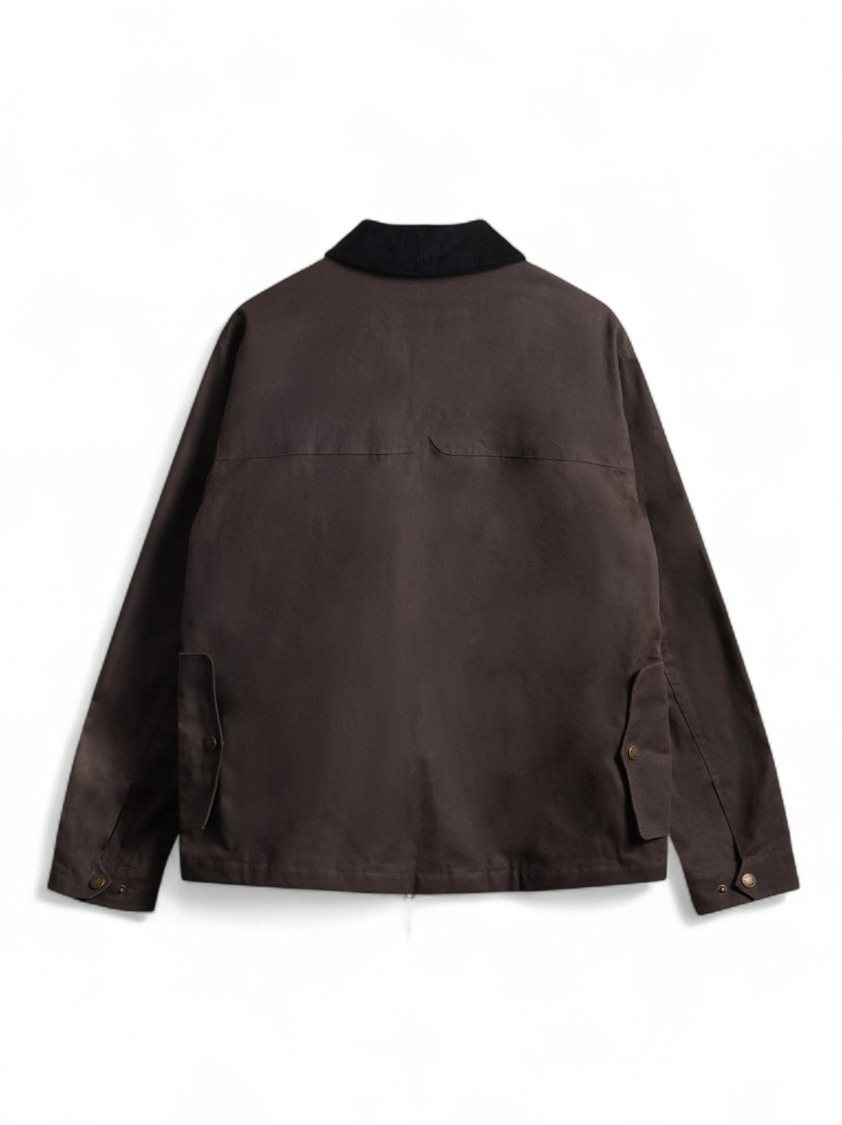Hunter Giacca cerata Duggan Oversized Chocolate Brown-2
