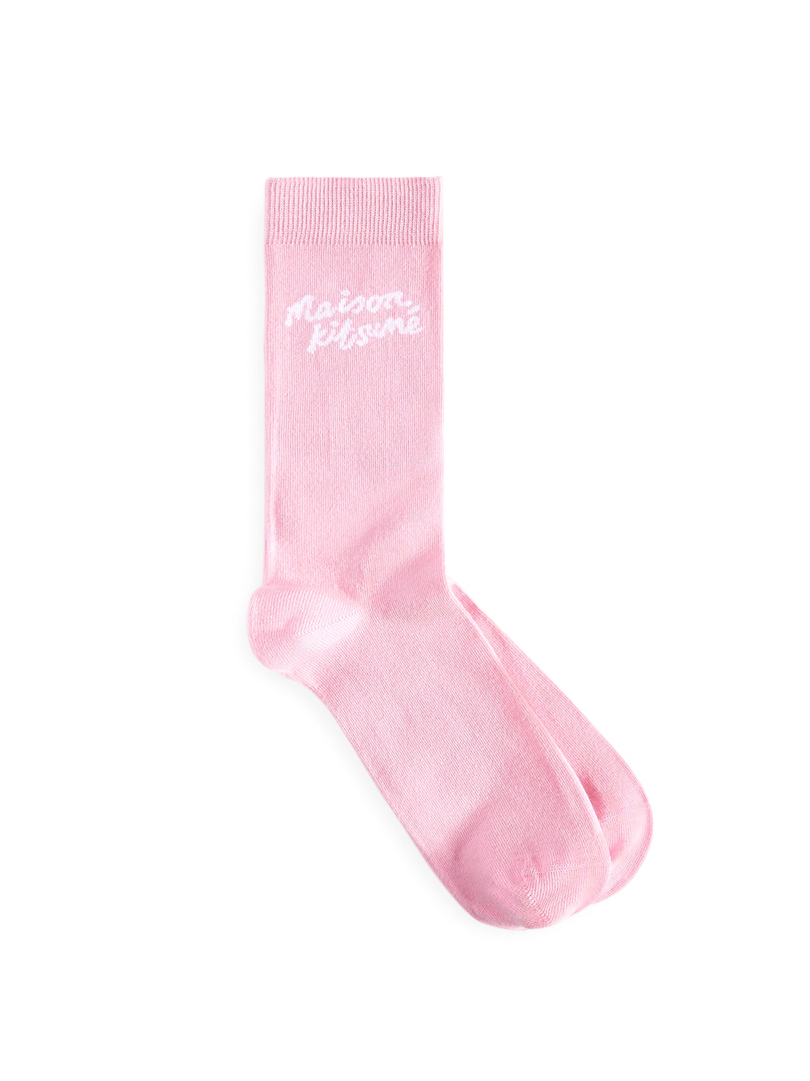 Maison Kitsune Handwriting Socks-1