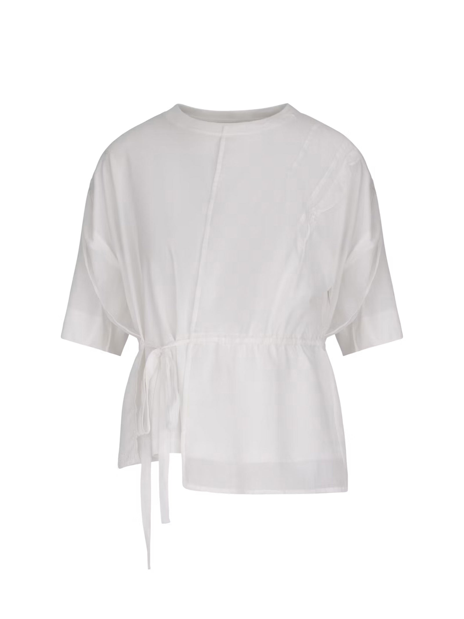 T-Shirt In Jersey Di Cotone A Doppio Strato-1
