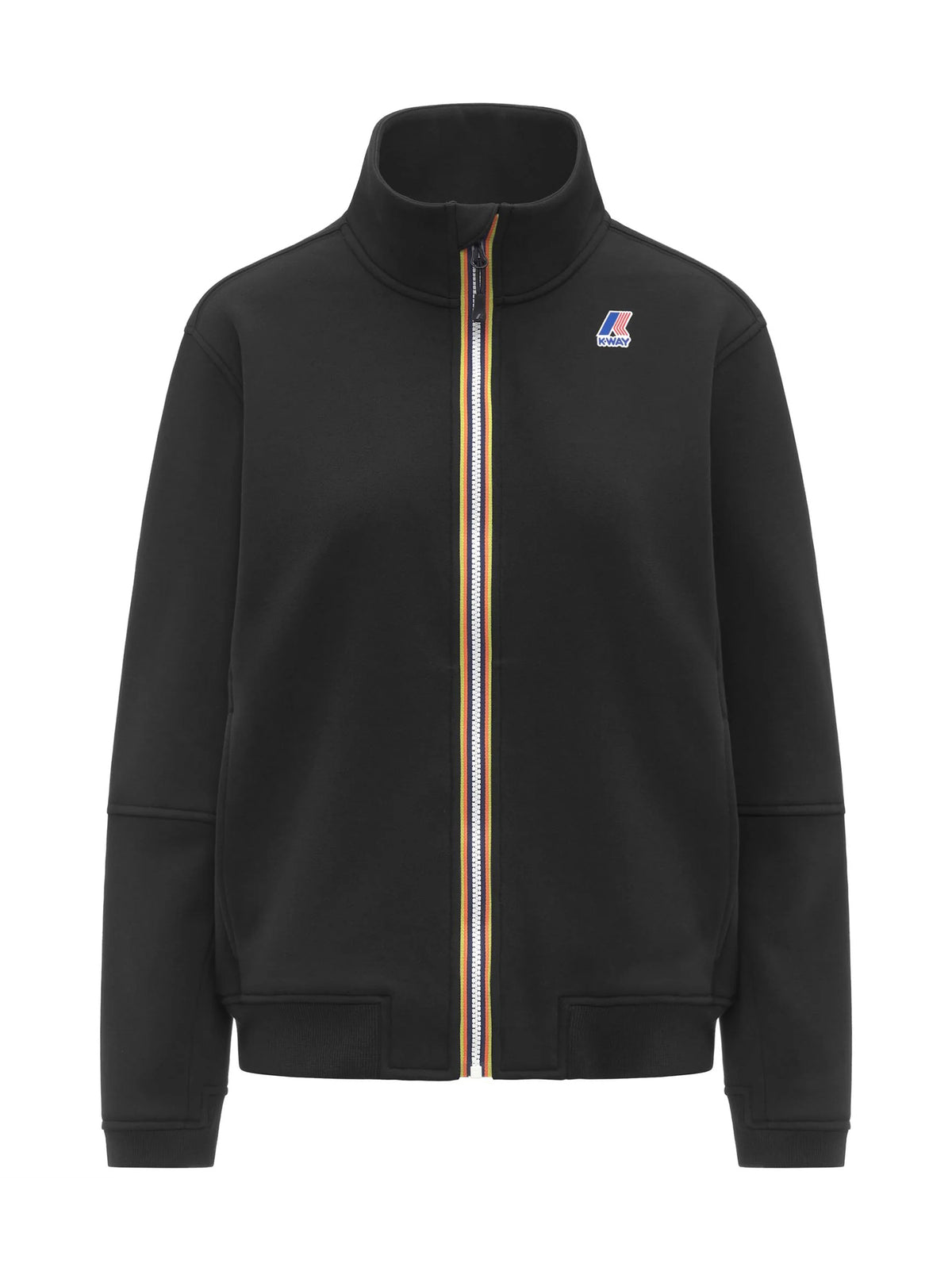 K-Way Felpa Pepin Brushed Pc Nera-1