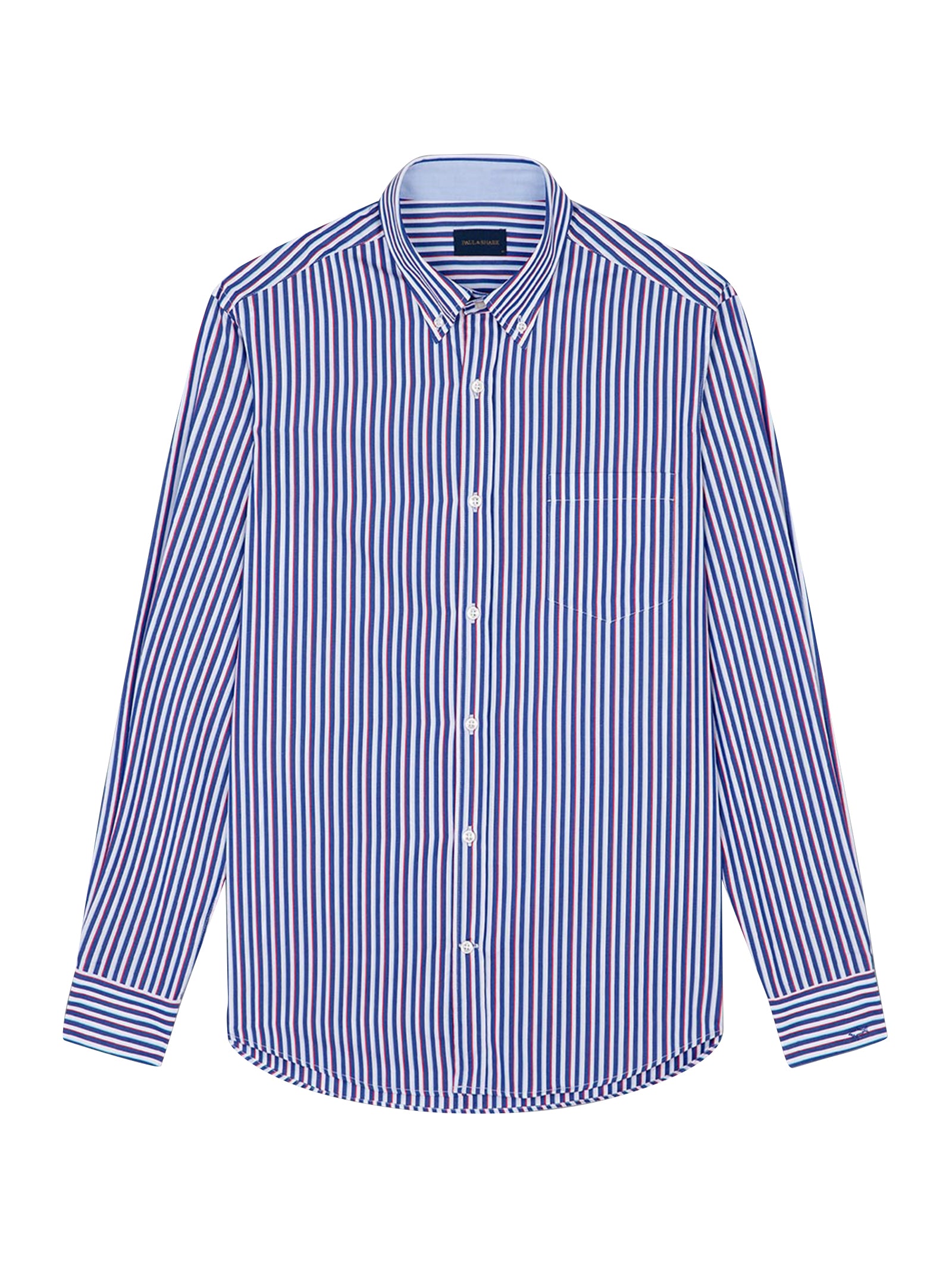 Camicia In Popeline Di Cotone Righe-1