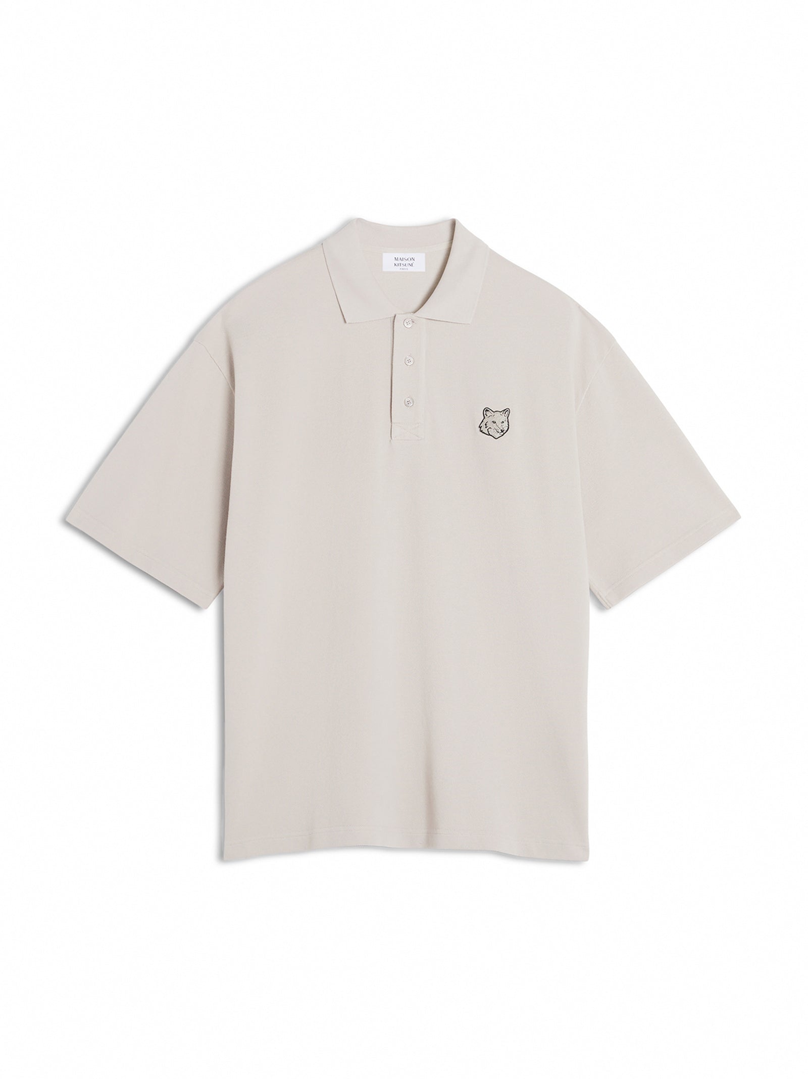 Bold Fox Head Patch Oversize Polo-1