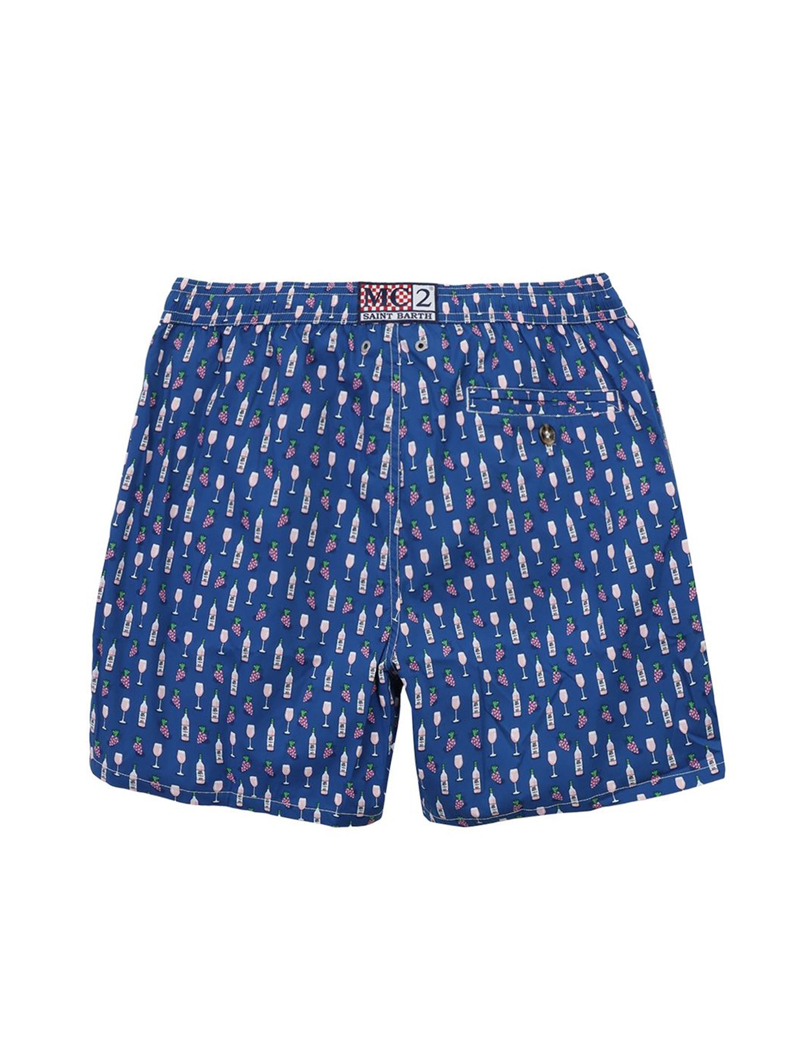 Swimshort Vintage Wine-2
