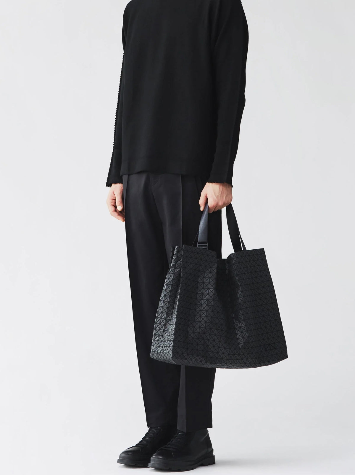 Bao Bao Tote Bag Cart Nero Opaco-4