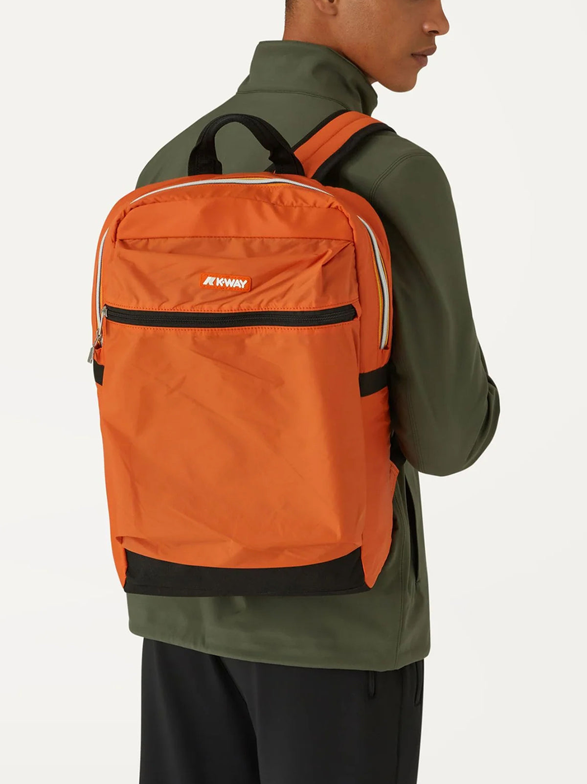 K-Way Zaino porta PC Laon arancione-3