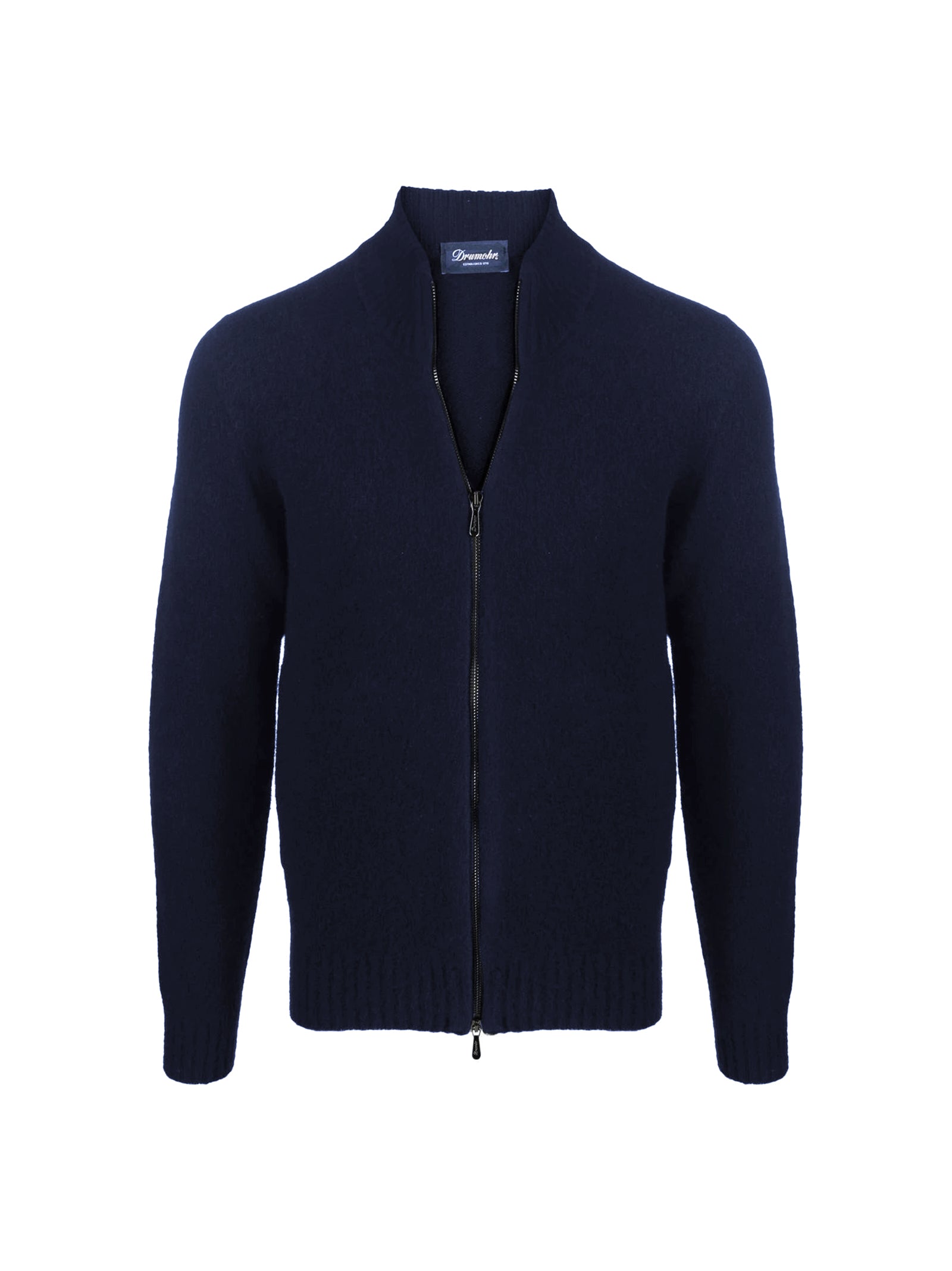 Cardigan Garzato Con Zip-1