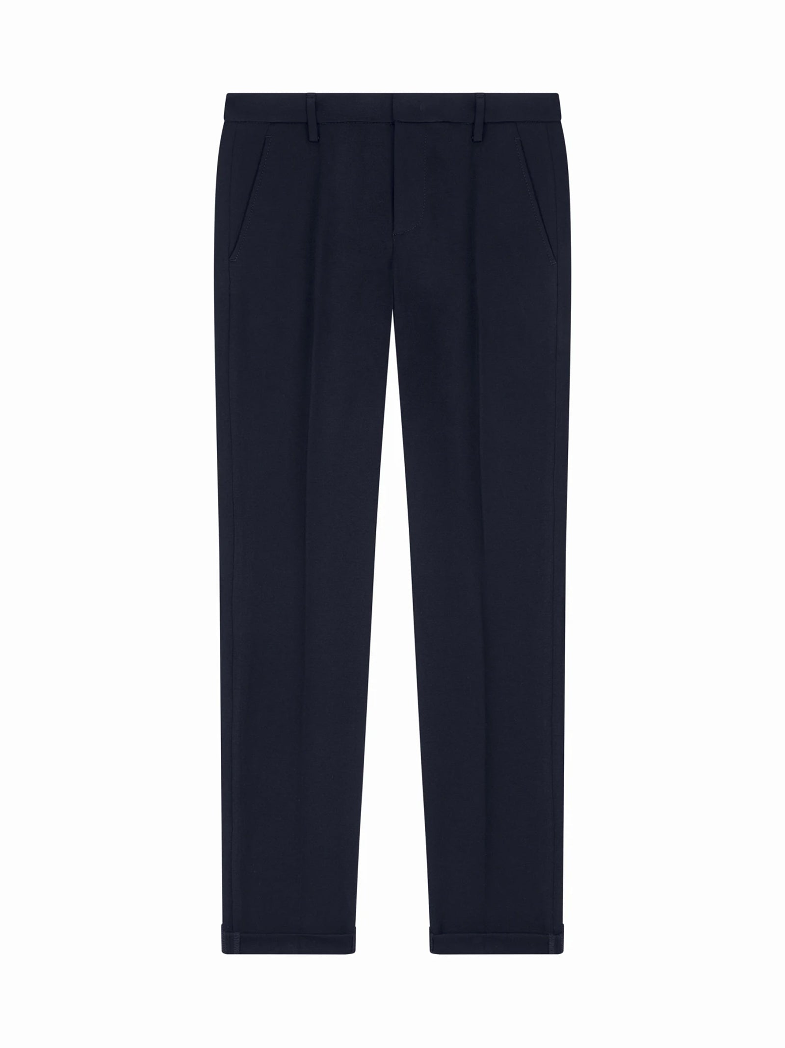 Pantaloni Gaubert Slim In Tela Di Lana-1