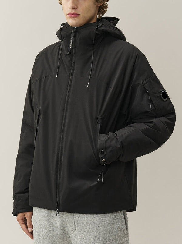 Cp Company Giacca Pro-Tek Primaloft  Hooded Lens Jacket Nera-2