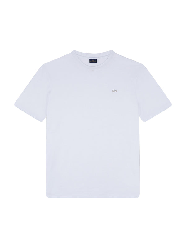 T-Shirt In Cotone Perlé