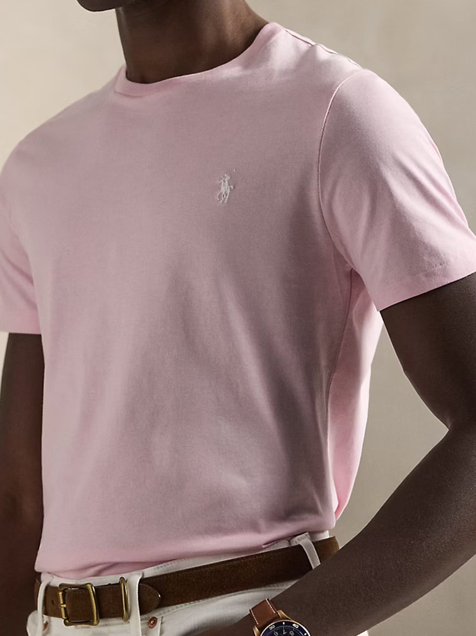 Polo Ralph Lauren T-Shirt Slim Fit Pink-3