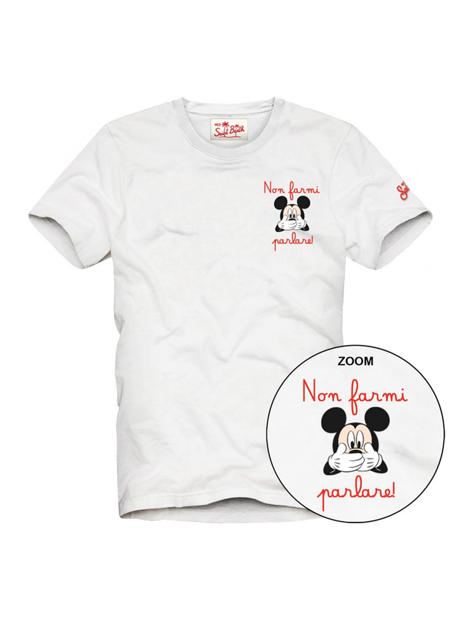 T-Shirt Mickey Non Farmi Parlare-1