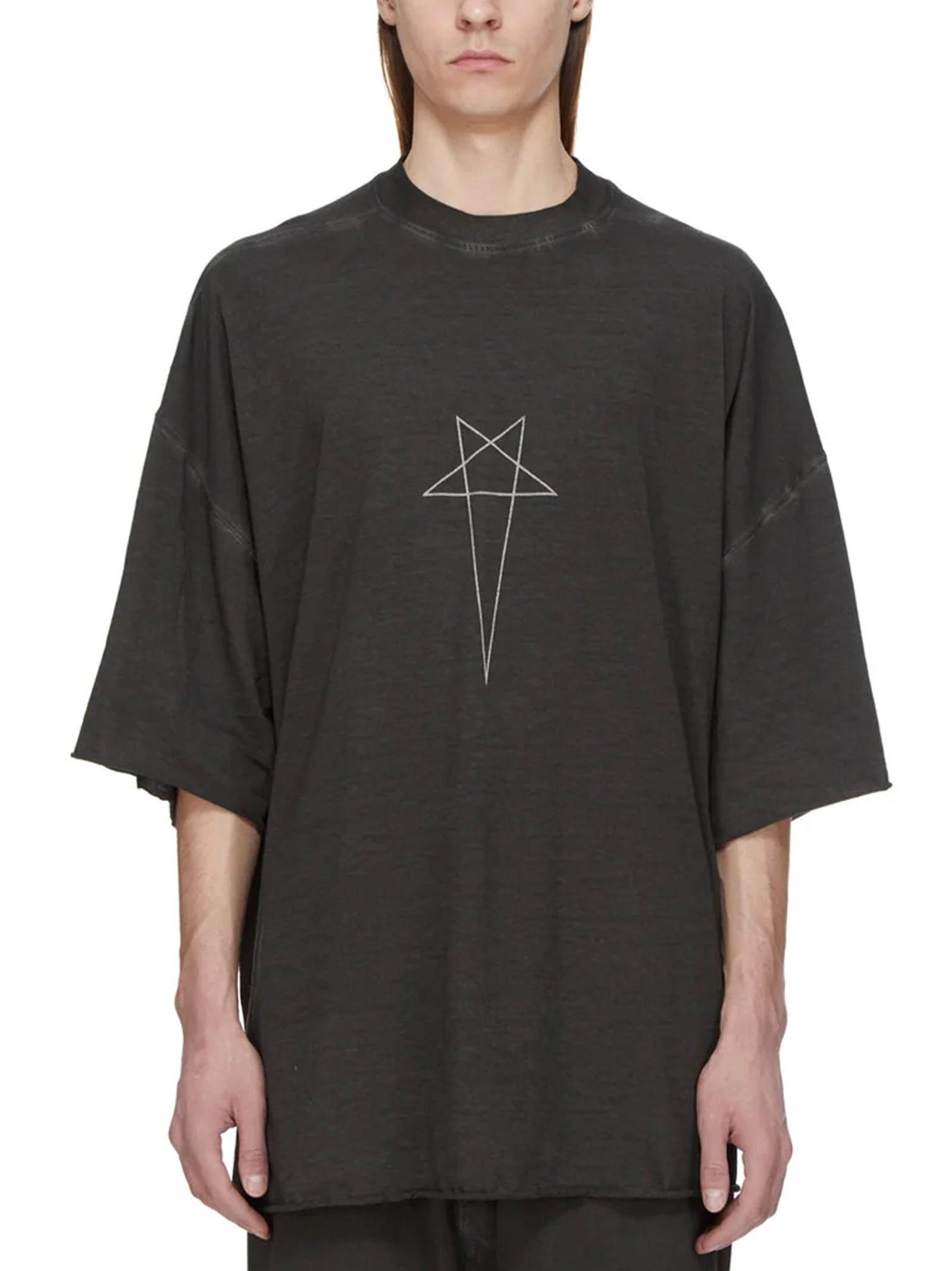 Drkshdw Tommy T-Shirt Faded Black-1