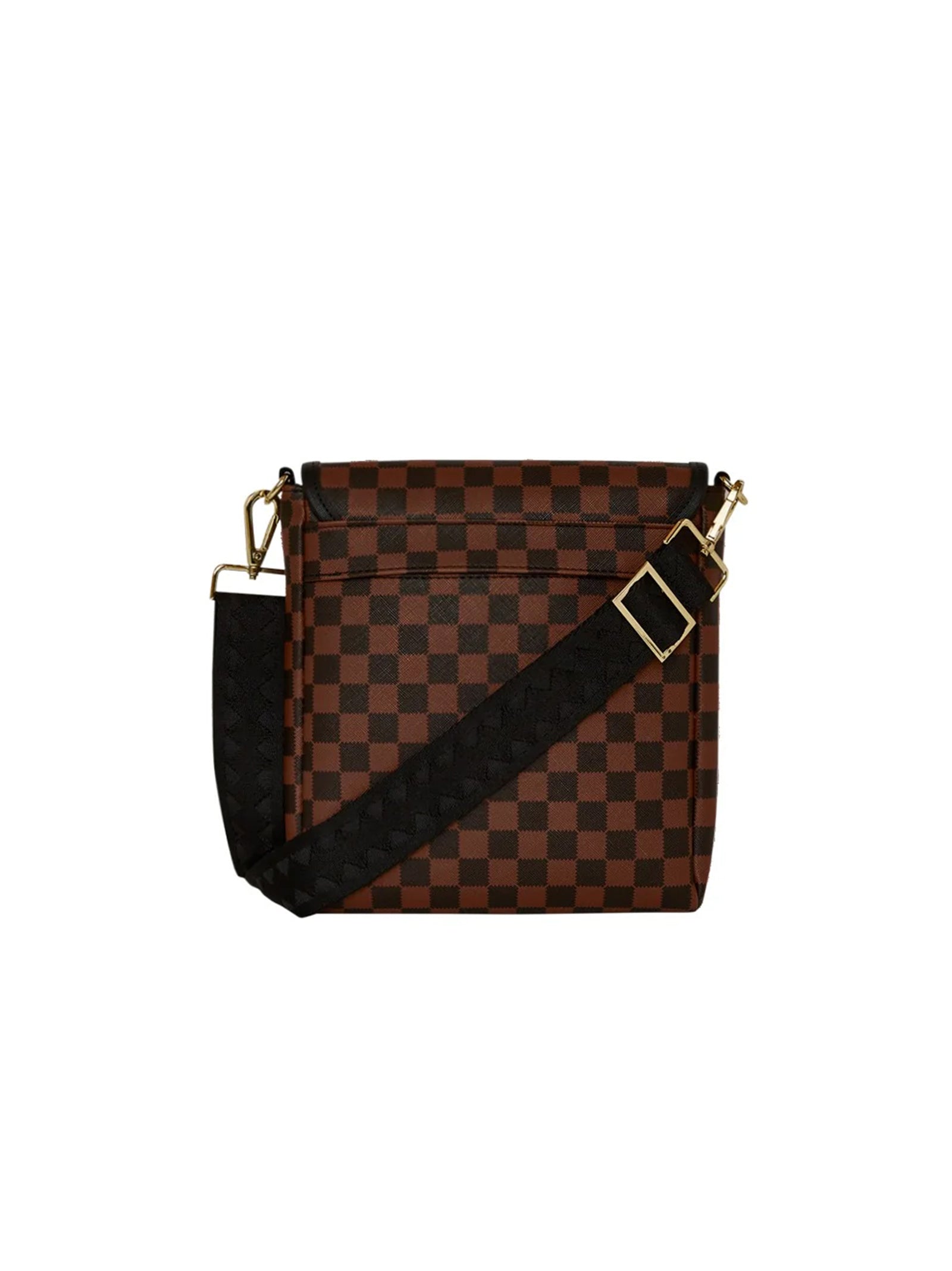 Sprayground Tracolla Sawtooth Sharks In Paris Messenger Sling Marrone-3