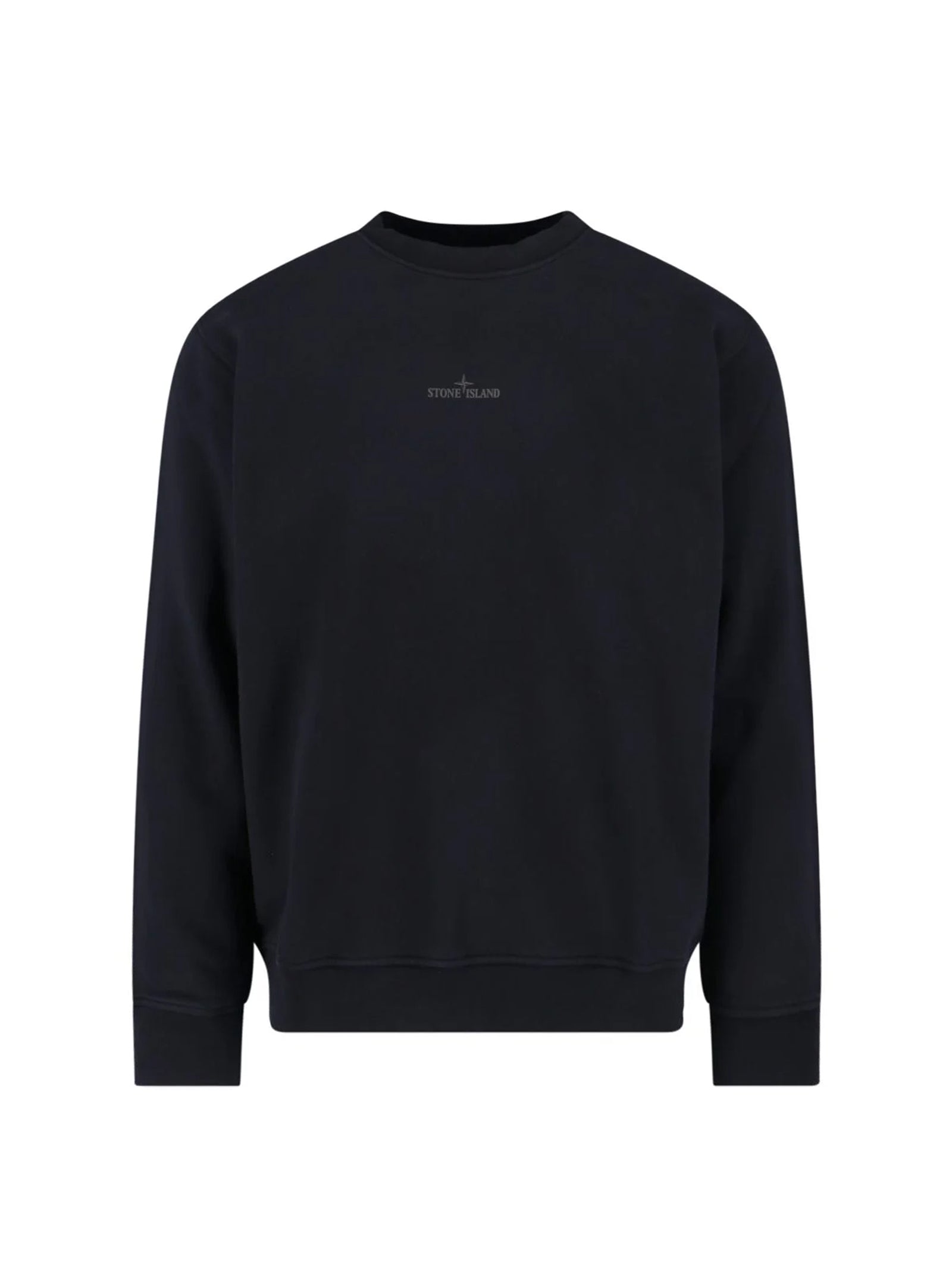 Stone Island Felpa Girocollo Oversize Con Stampa 'industrial Four'-1