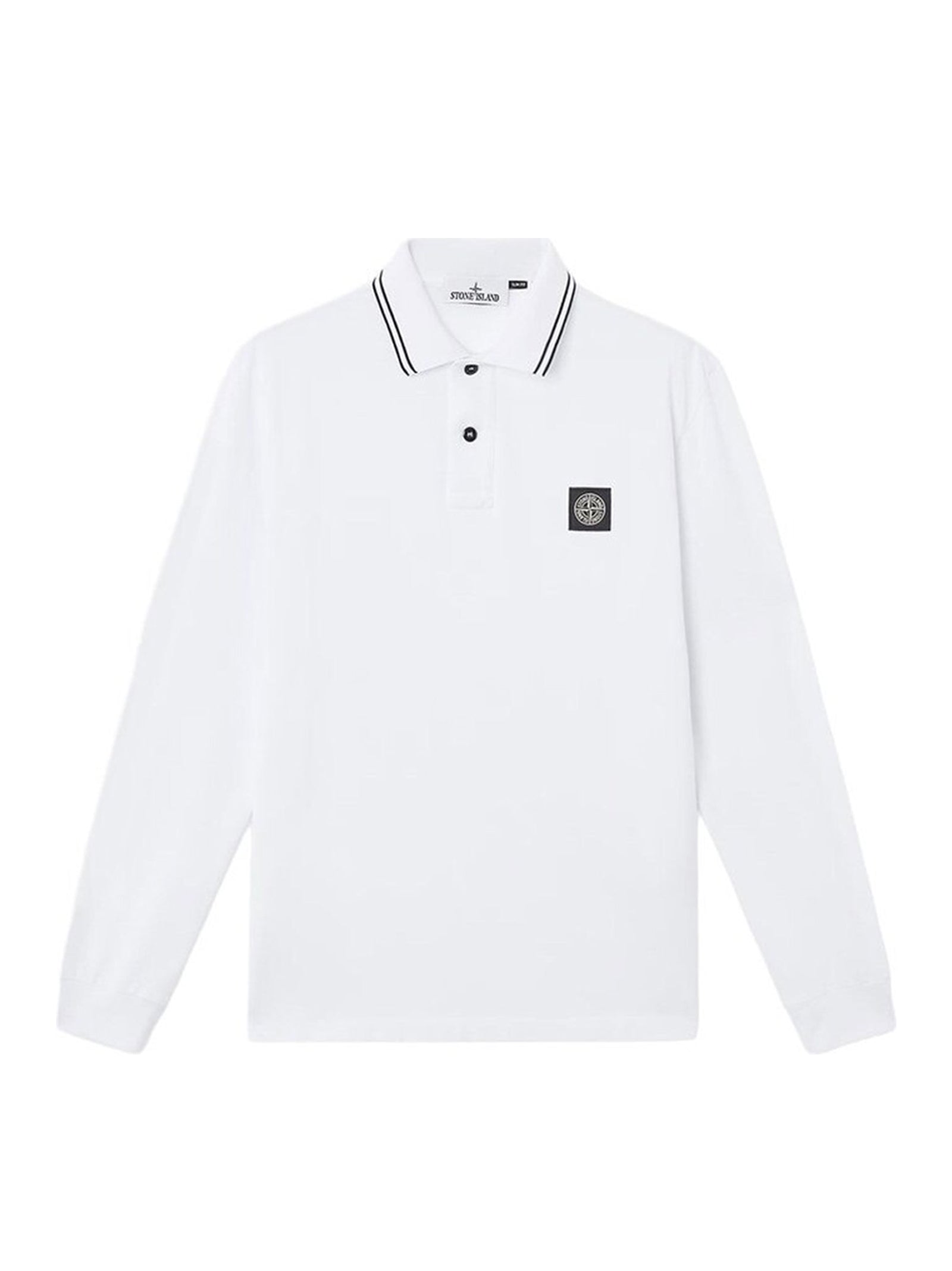 Polo Vestibilità Slim A Manica Lunga-1