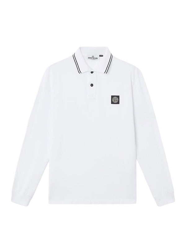 Polo Vestibilità Slim A Manica Lunga